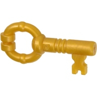Lego klíč, klíček, zlatá (6022033)